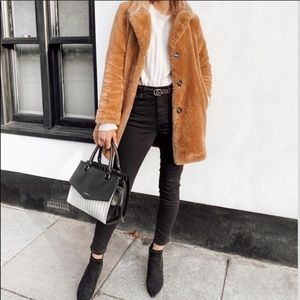 - Topshop Jamie skinny ankle jean high waisted denim